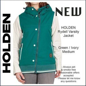 Holden Green & Cream Varsity Winter Coat